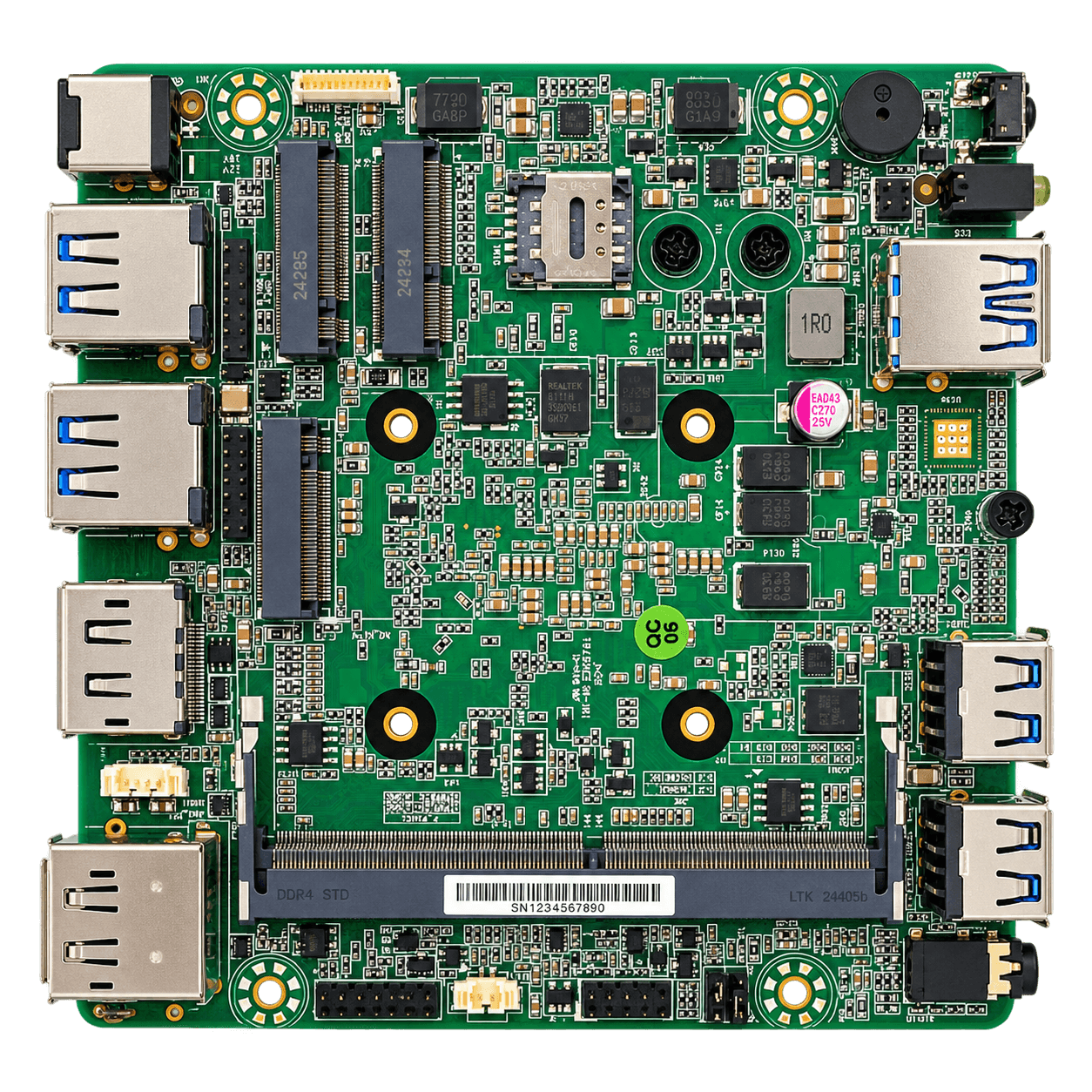 Placa-mãe Intel em formato NUC para aplicações profissionais