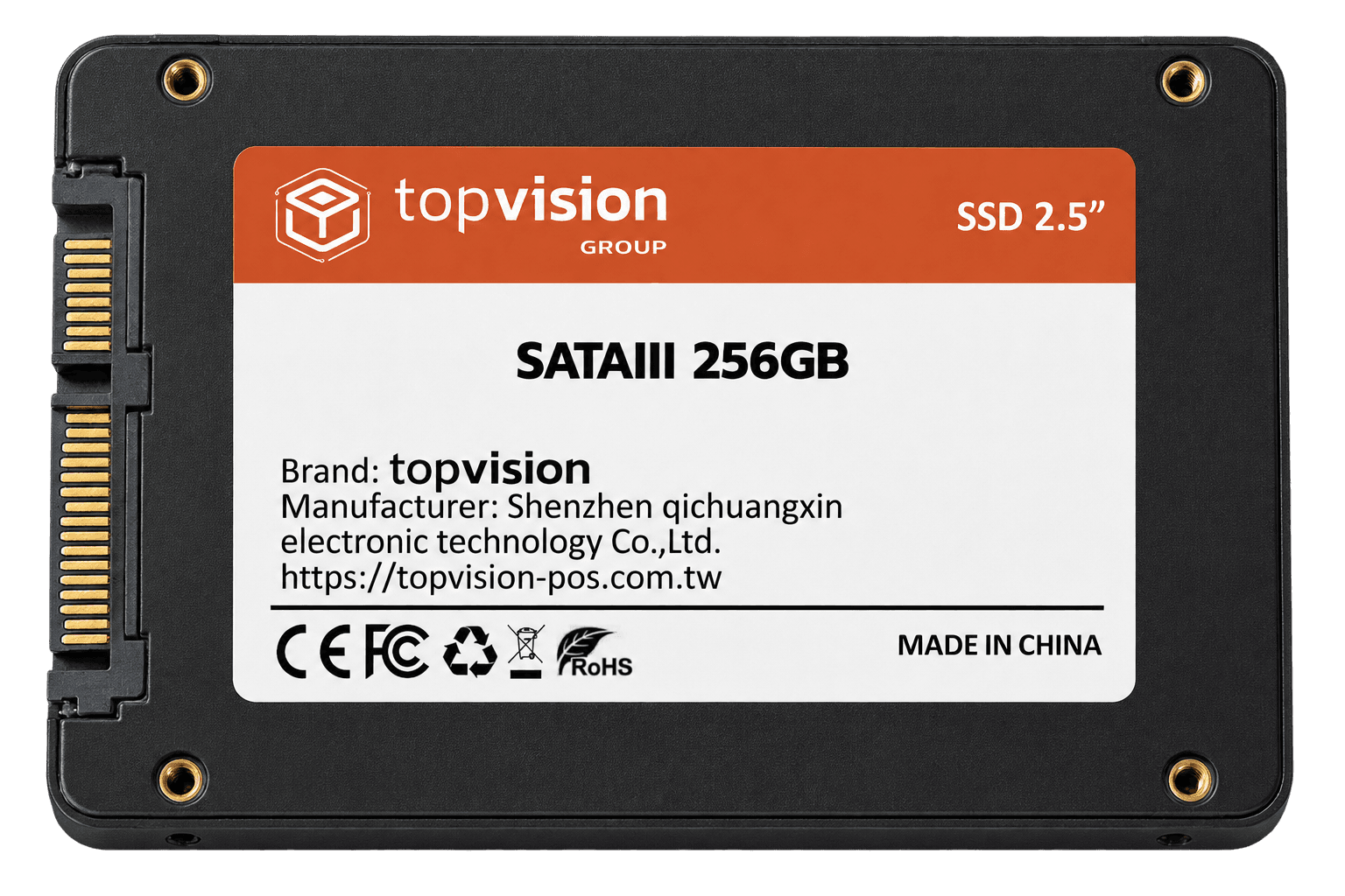 Módulo SSD Topvision SATA 2.5 polegadas